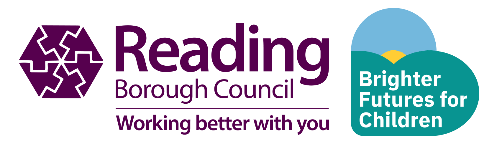 Brighter Futures and Reading Council logo 